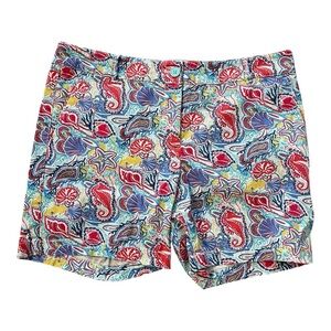 Talbots Women's The Weekend Chinos Shorts- Multicolor Size 8P